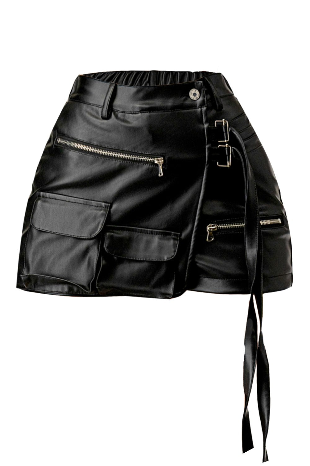 Active Leather Skort